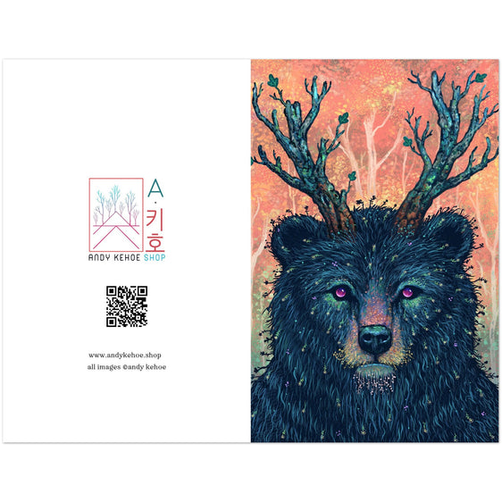 Efflorescent Beast Greeting Cards (US & CA)
