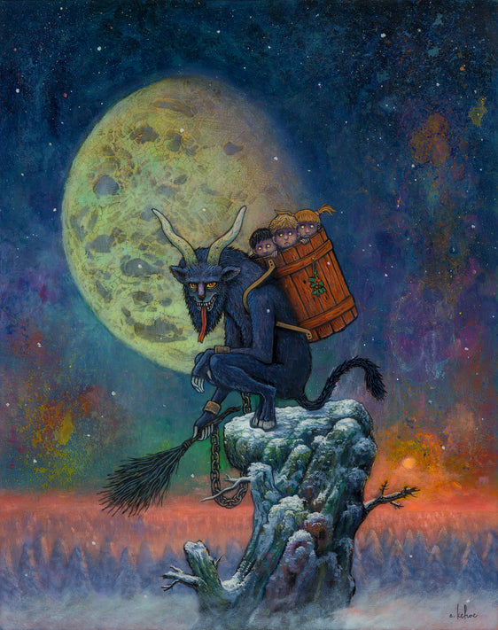 Catching the Unruly - Original Painting