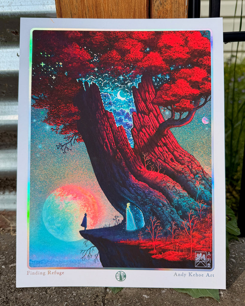 Finding Refuge - Foil Print