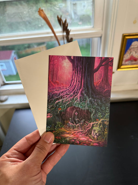 Ethereal Haven - Greeting Card