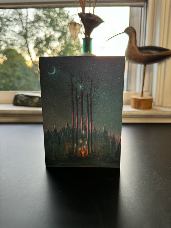 Spell of Twilight States - Greeting Card