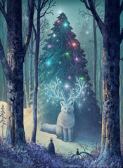 Light of the Wintertide - Greeting Card