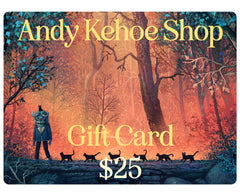 Andy Kehoe Shop Gift Card